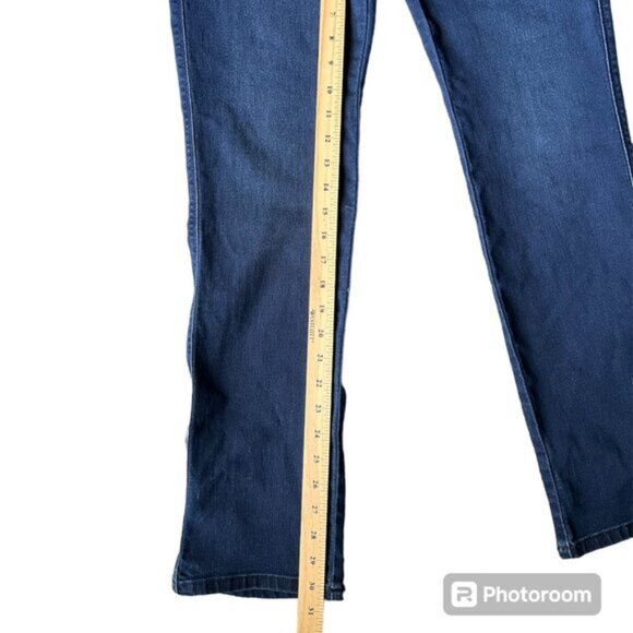 7 For All Mankind Kimmie Straight casual Blue Jeans. Size 30 - Picture 5 of 8